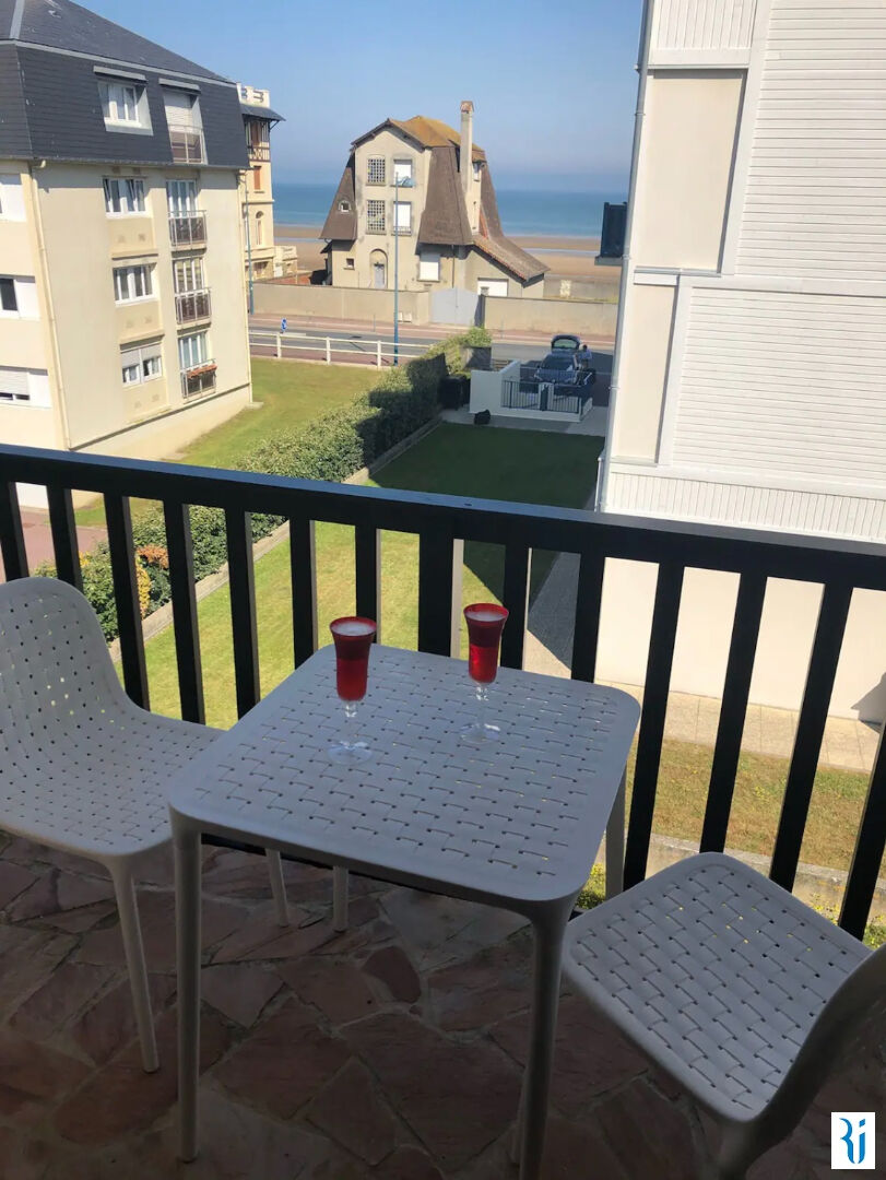 APPARTEMENT 3 PIÈCE VILLERS-SUR-MER BALCON VUE MER